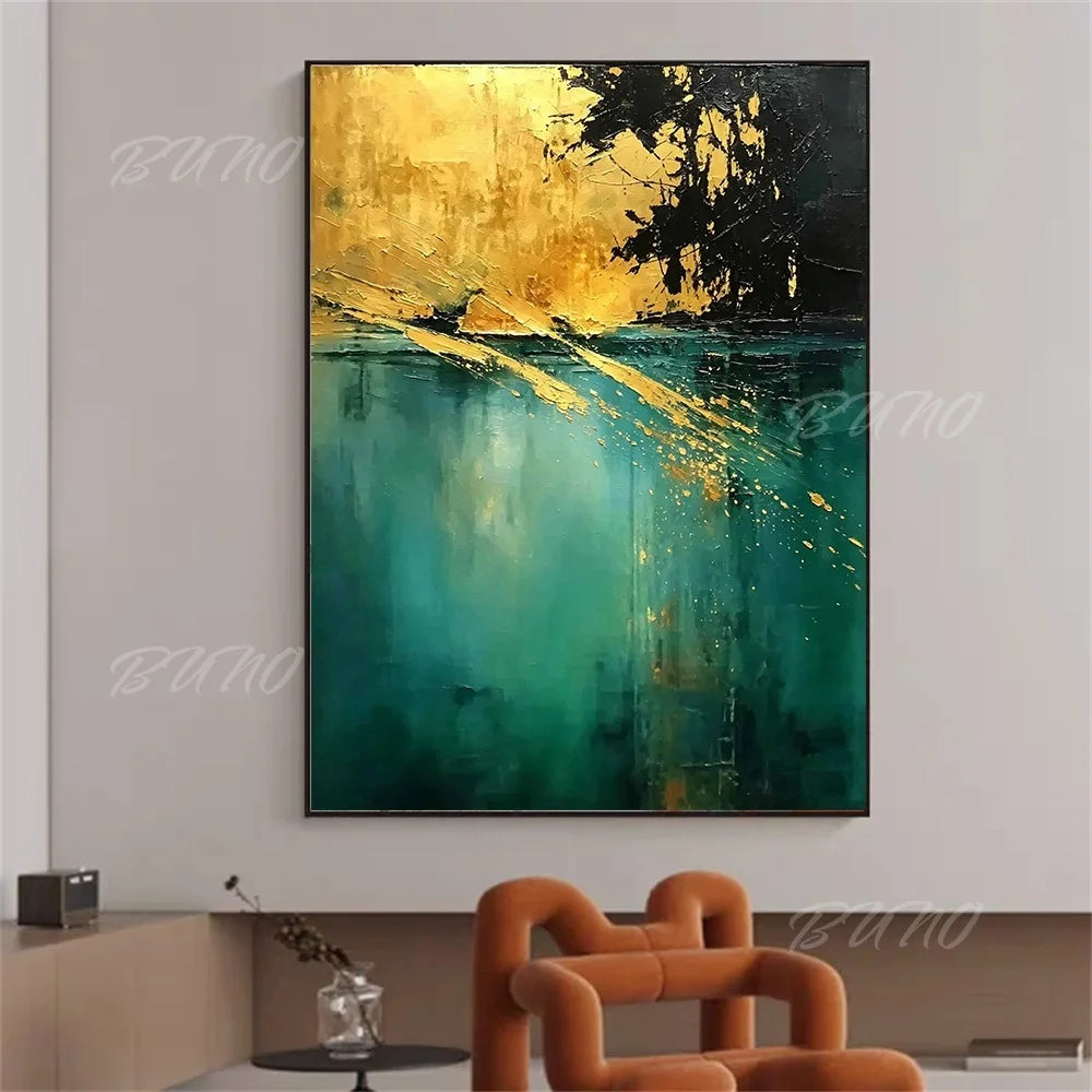 Lake View Palette Painting