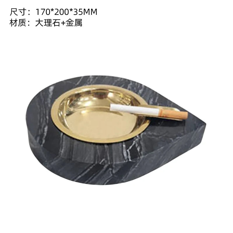 Vintage Marble Ashtray