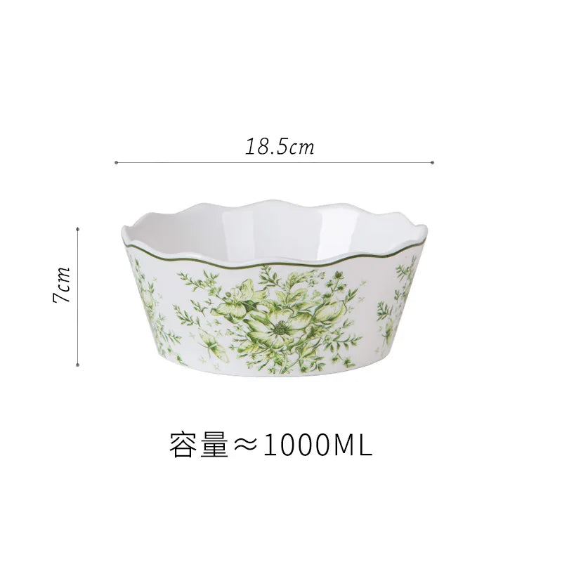 Emerald Embossed Dinner Set