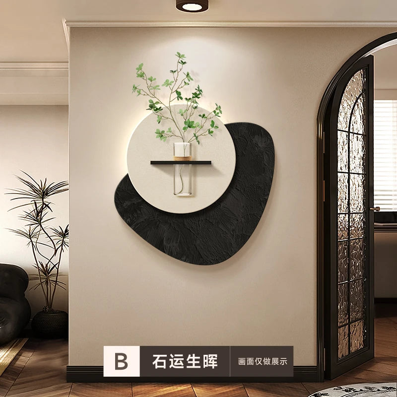 Green Plant Sandstone Mural