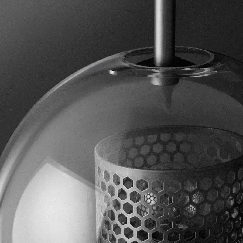 Glass Globe Bedside Sconce