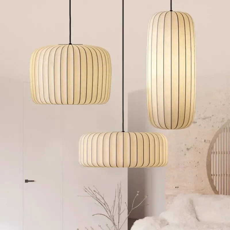 Wabi-Sabi Fabric Chandelier