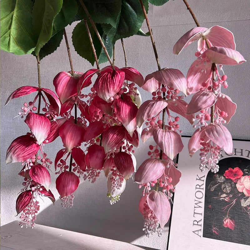 Pink Chinese Dollplant Artificial Flowers