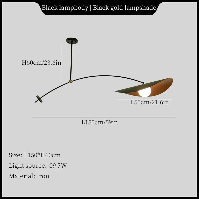 Nordic Long Arm Hanging Lamp