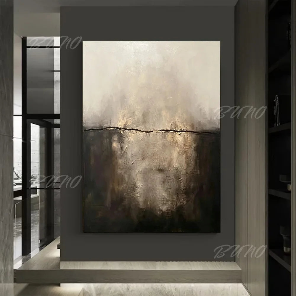 Minimalist Black Canvas Art