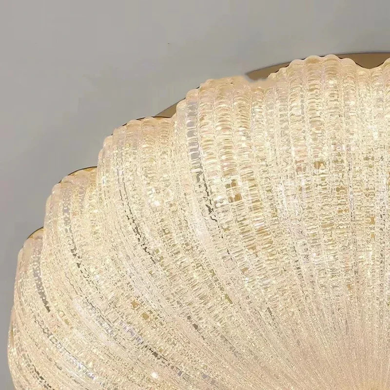 French Style Ceiling Light Cream