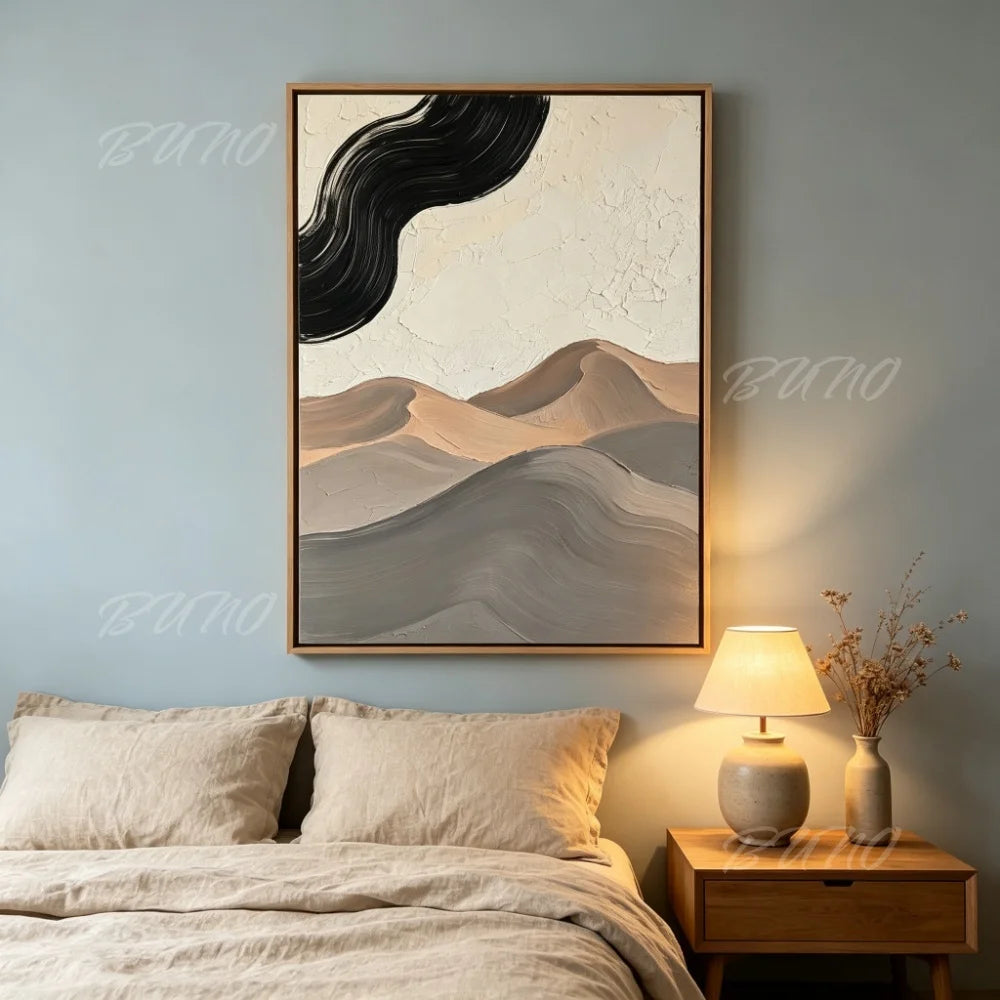 Wabi Sabi Textured Earth Art