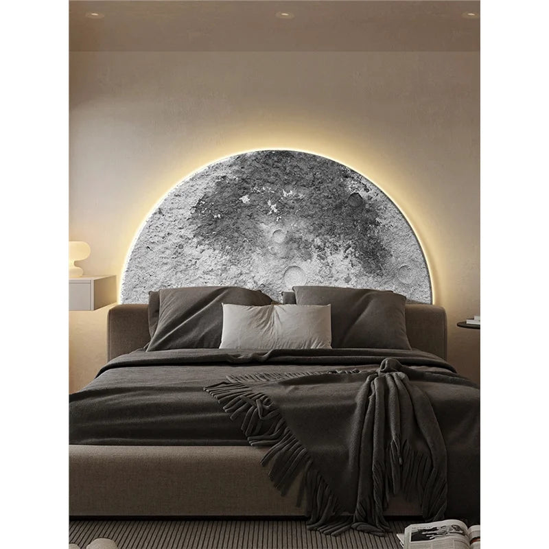 Moon Sandstone Mural Light