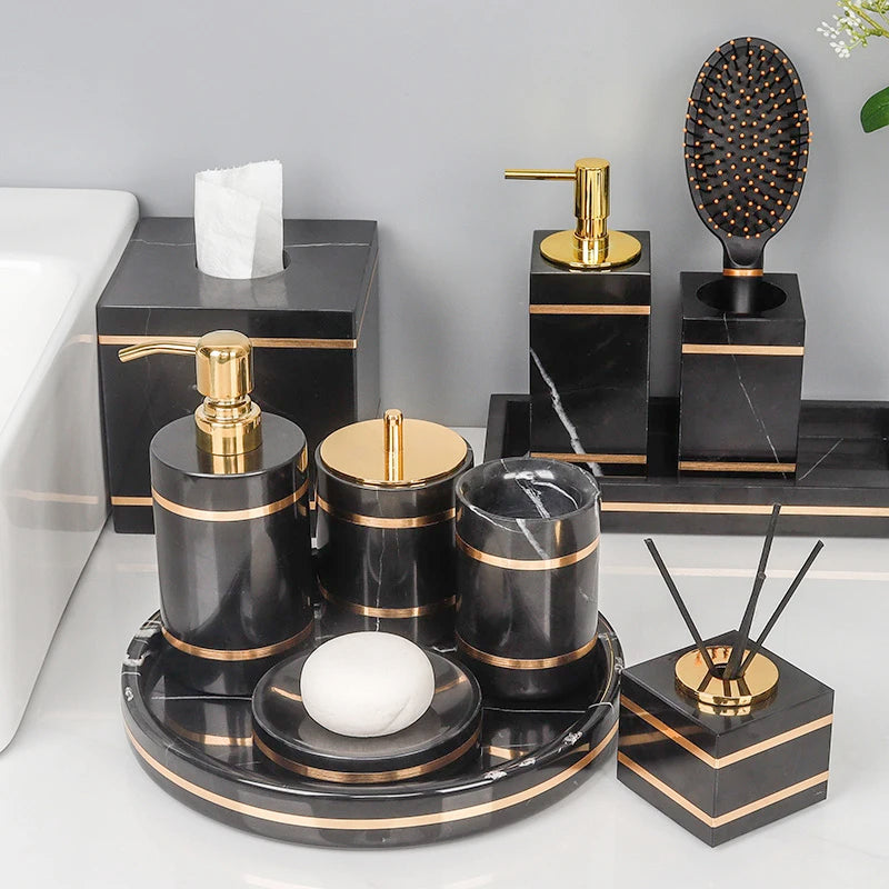 Black Nero Marquin Natural Marble