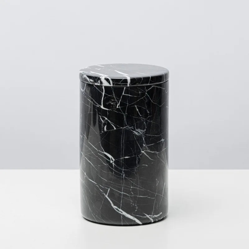 Nordic Marble Storage Jar