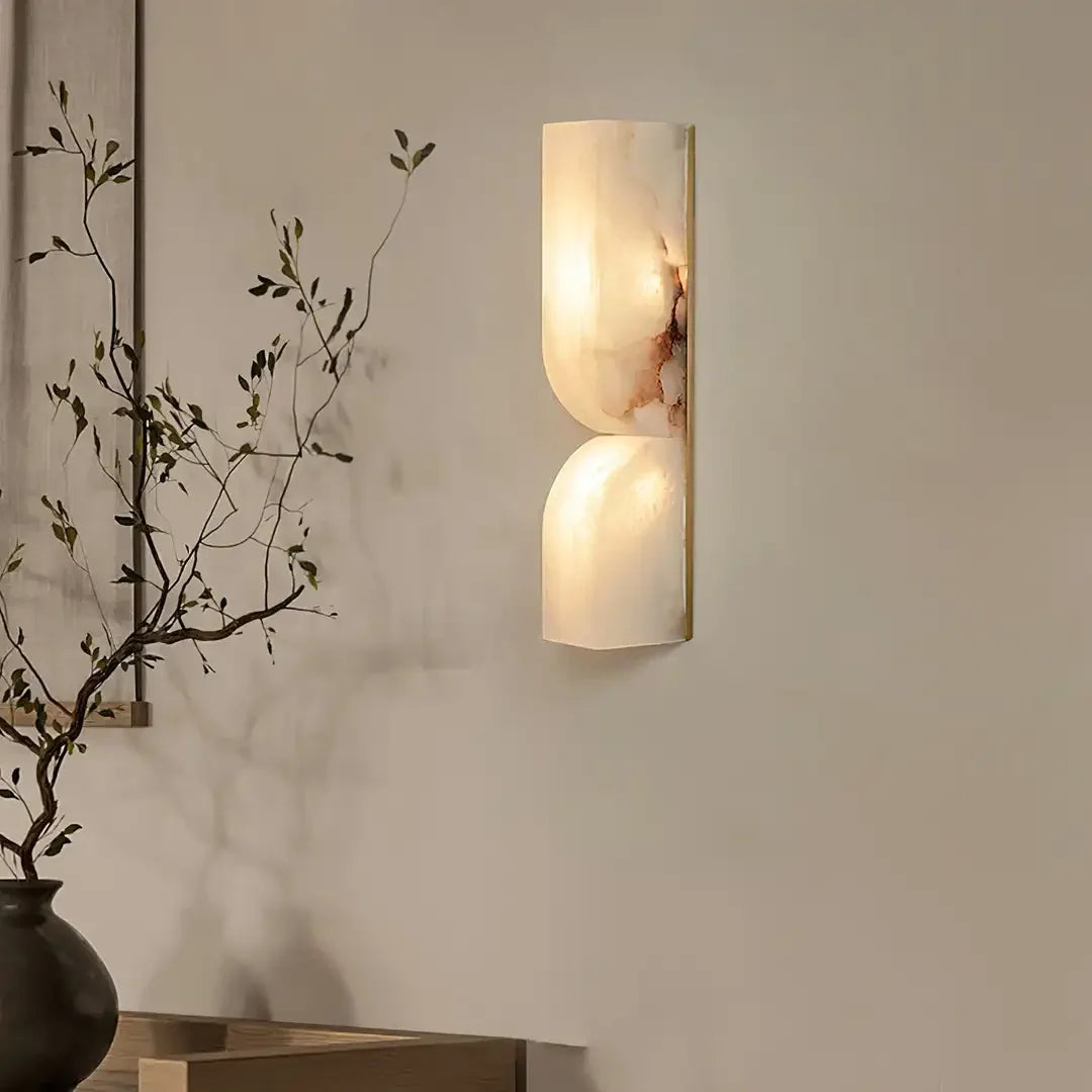 Spanish Natural Marble Wall Lamp