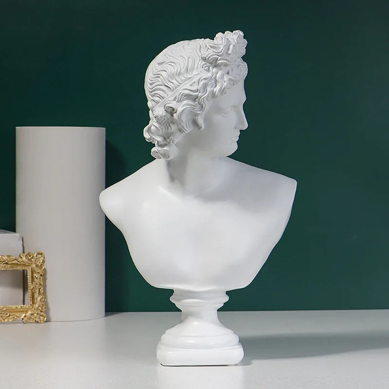 David Statue Resin Bust Sculpture