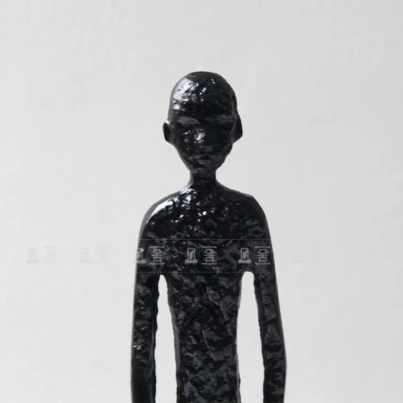 Cast Iron Figure Sculpture