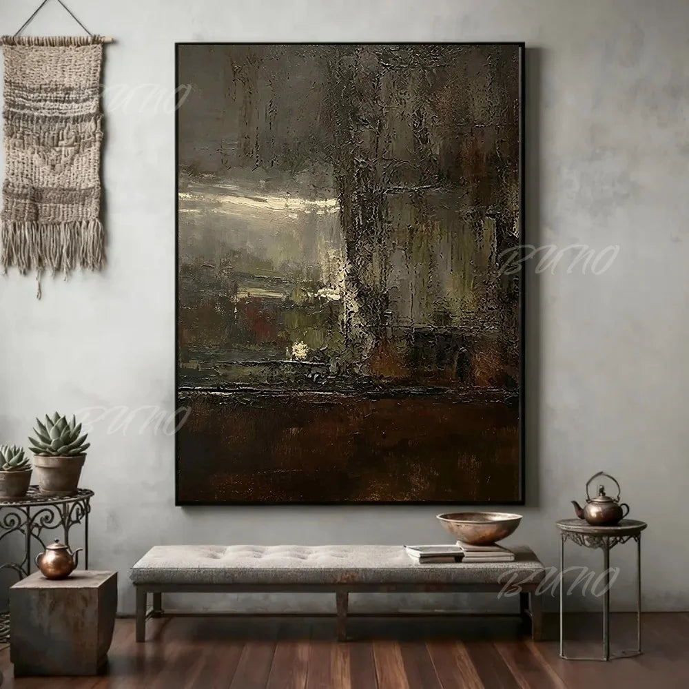 Seascape Palette Knife Art