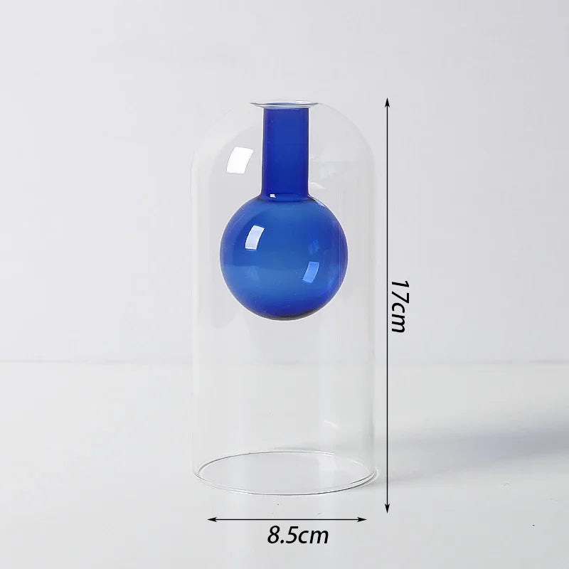 Double Wall Glass Vase
