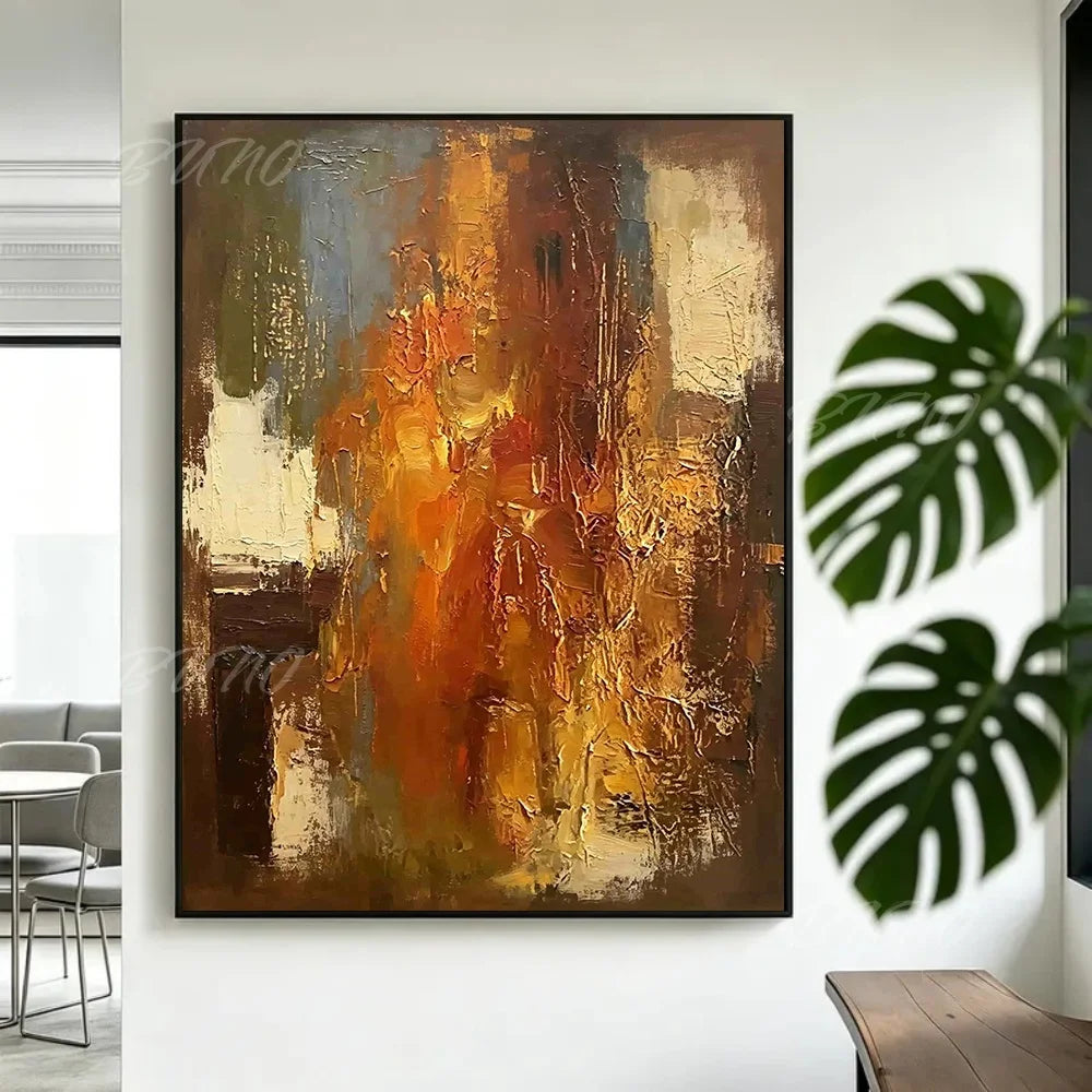 Modern City Textured Art