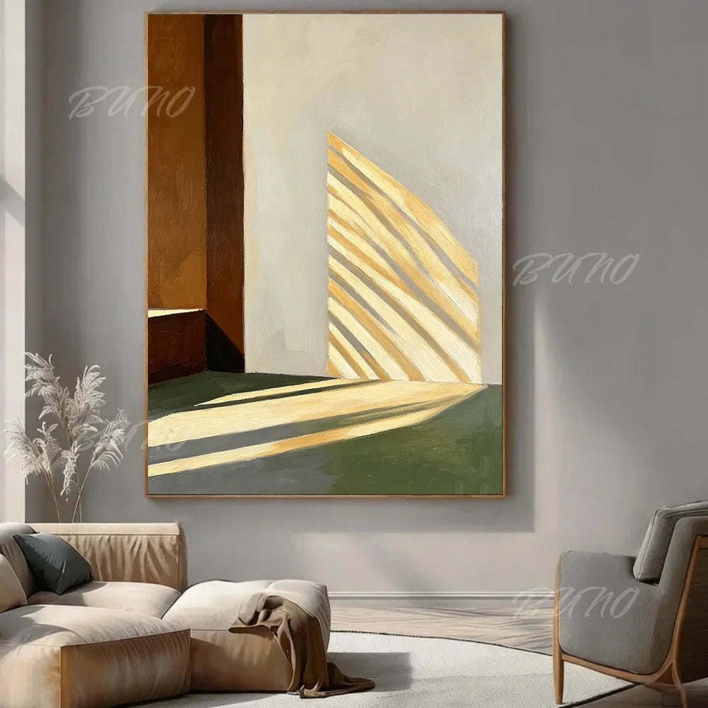 Sunlight Shadow Interior Art