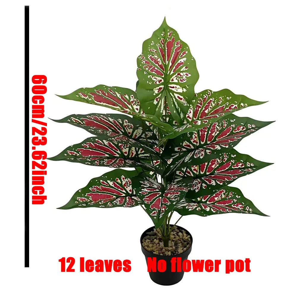 Leaves Artificial Green Fairy Taro