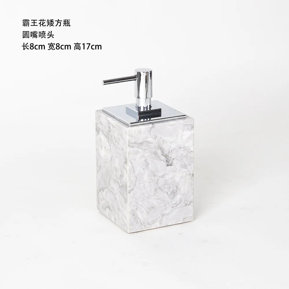 Pitaya Flower Marble Vanity Set