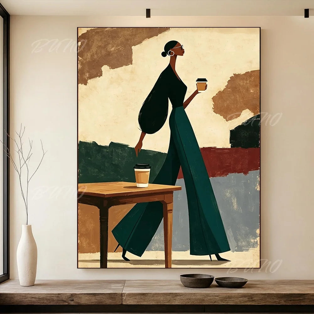 Modern Woman Canvas Art