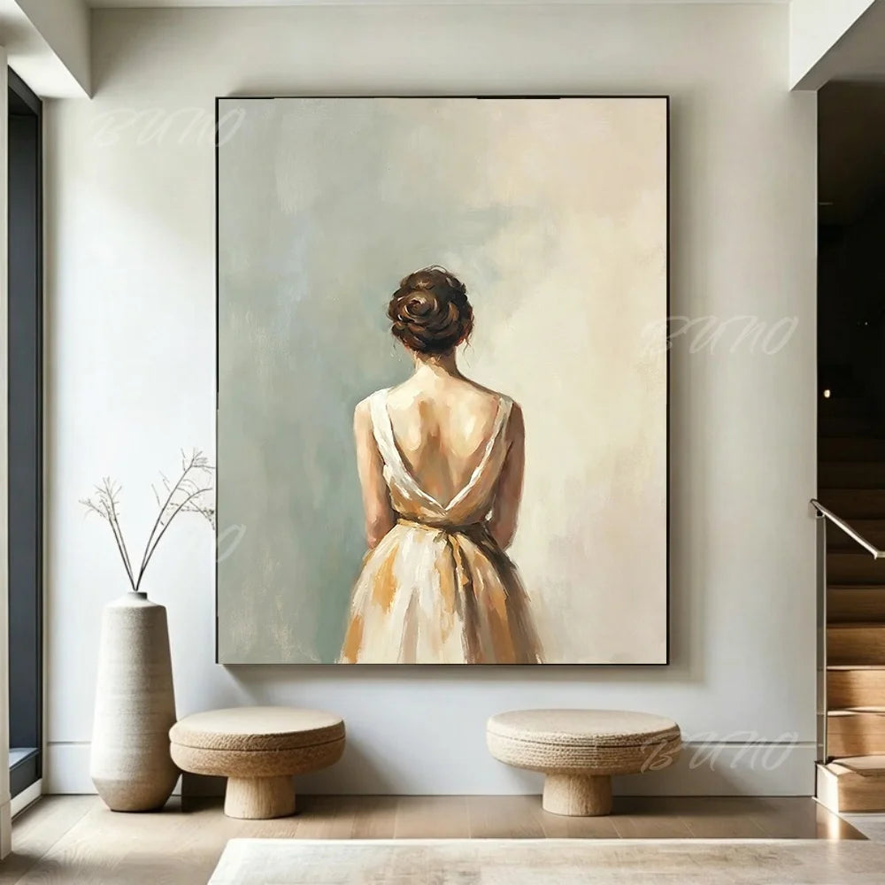 Palette Knife Dancer Art