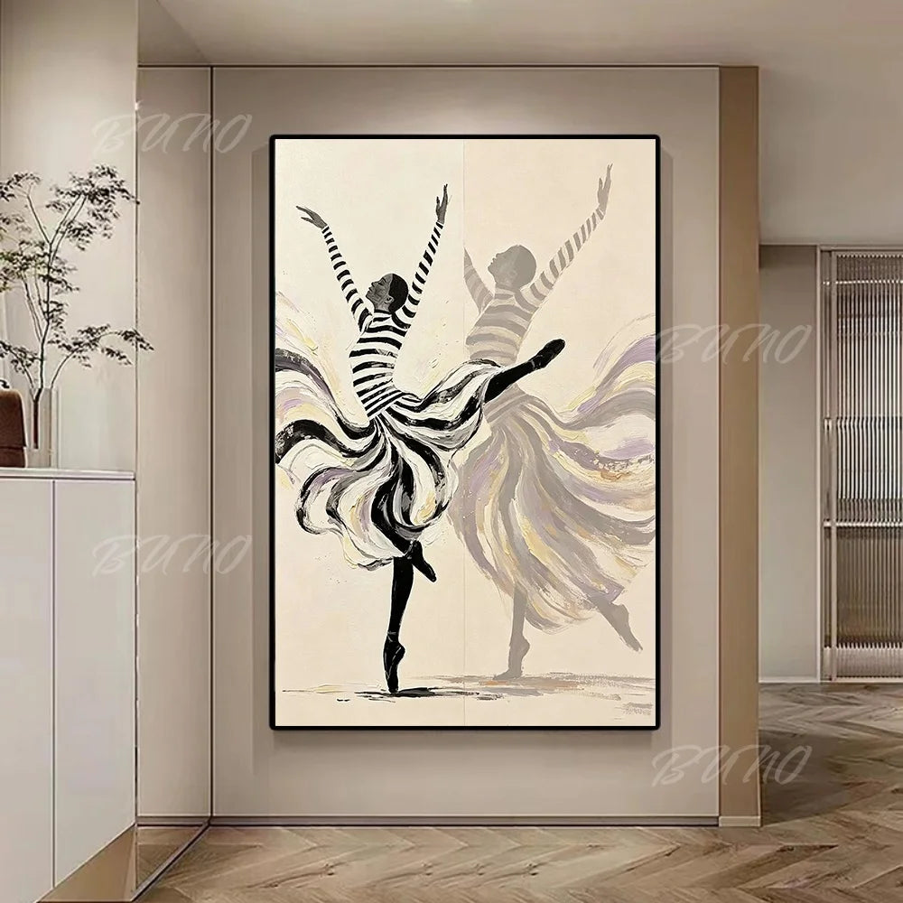Ballet Dancer Canvas Art
