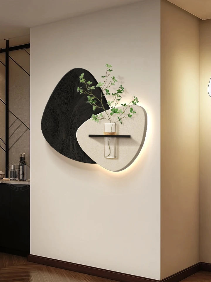 Green Plant Sandstone Mural