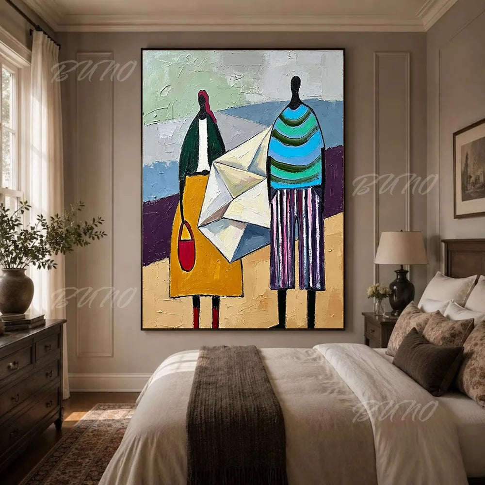 Impasto Figurative Painting