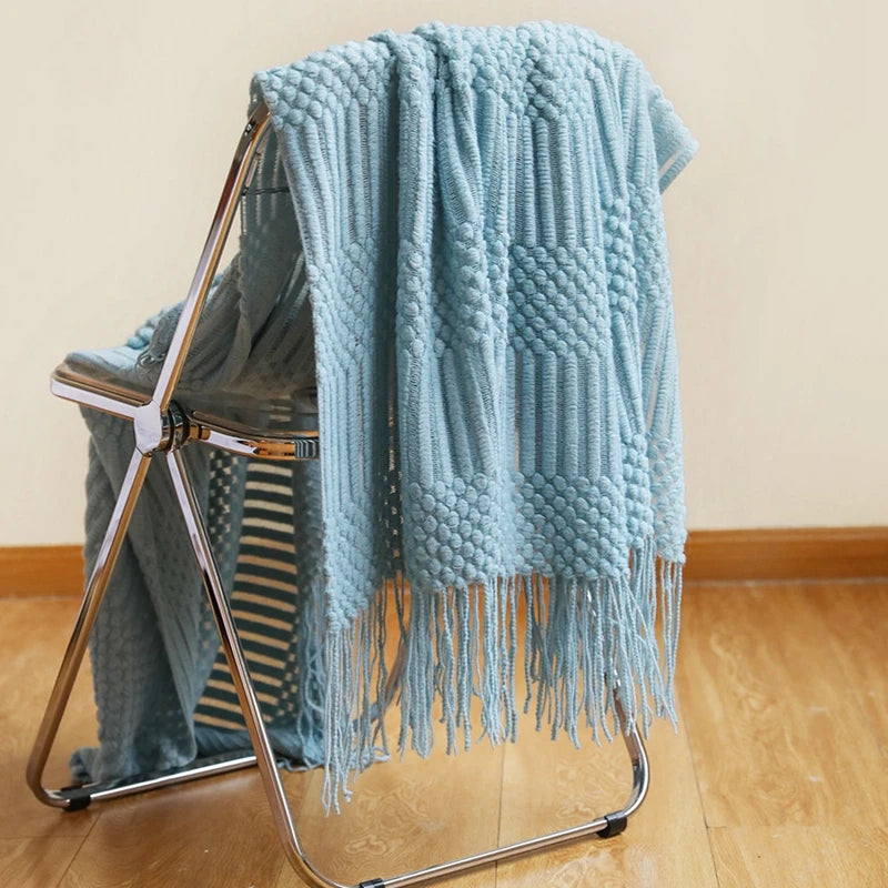 Oversized Knit Throw