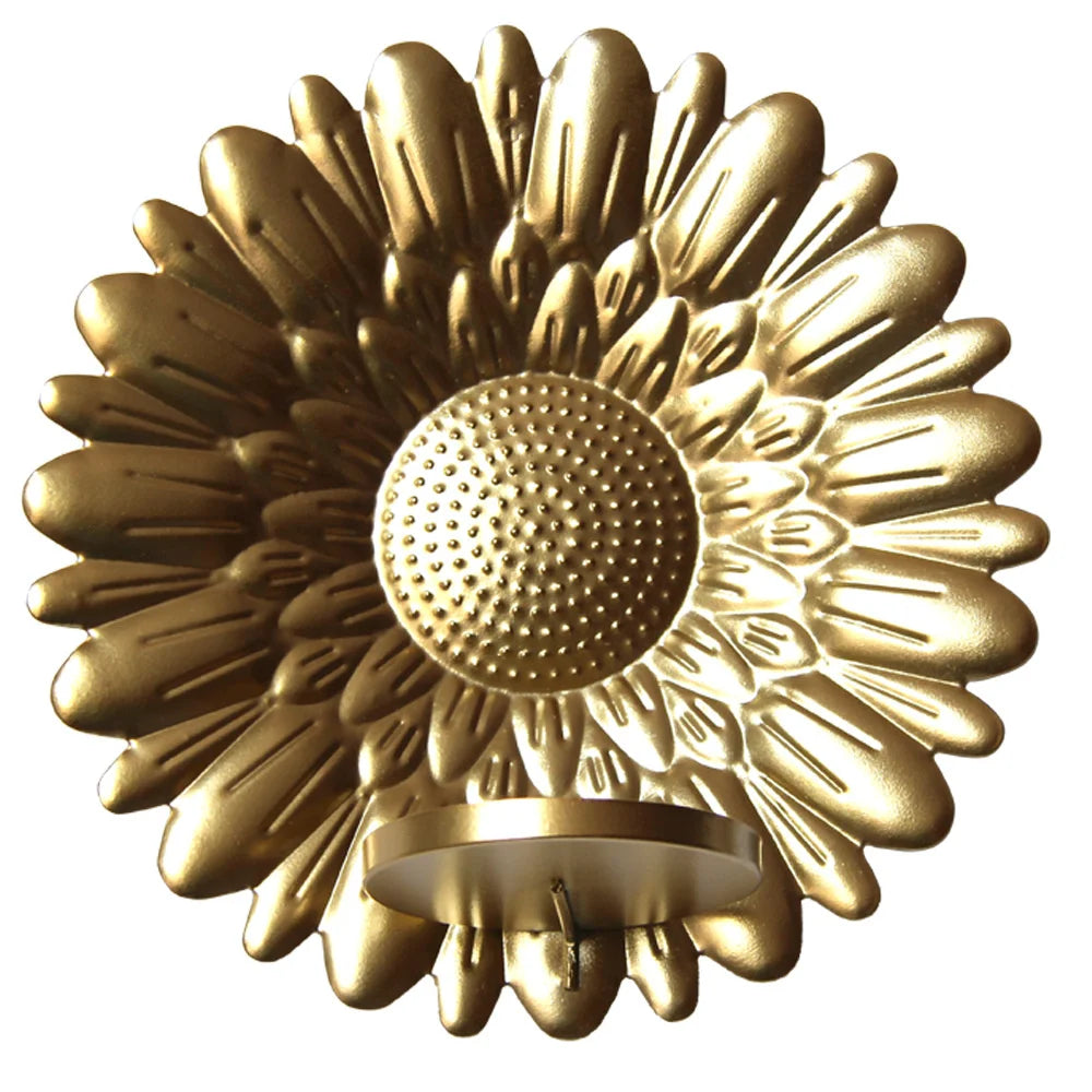 Iron Wall Candle Holder