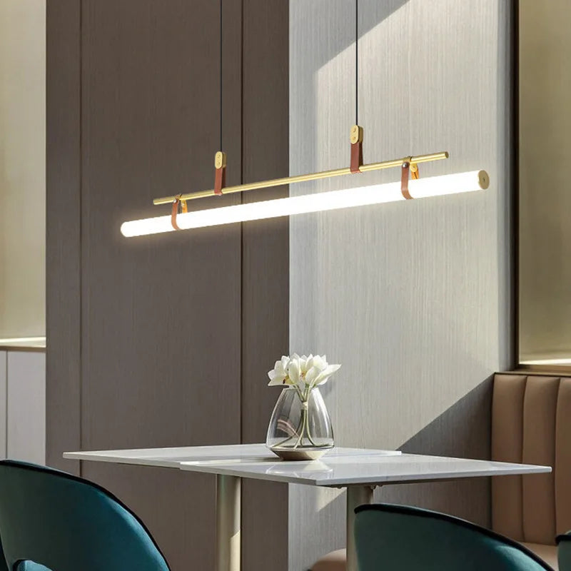 Long Tube Dining Pendant