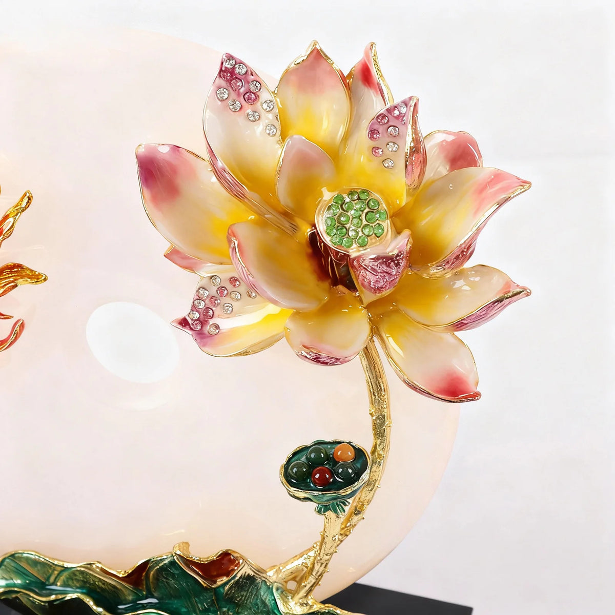 Cloisonne Lotus Ornament