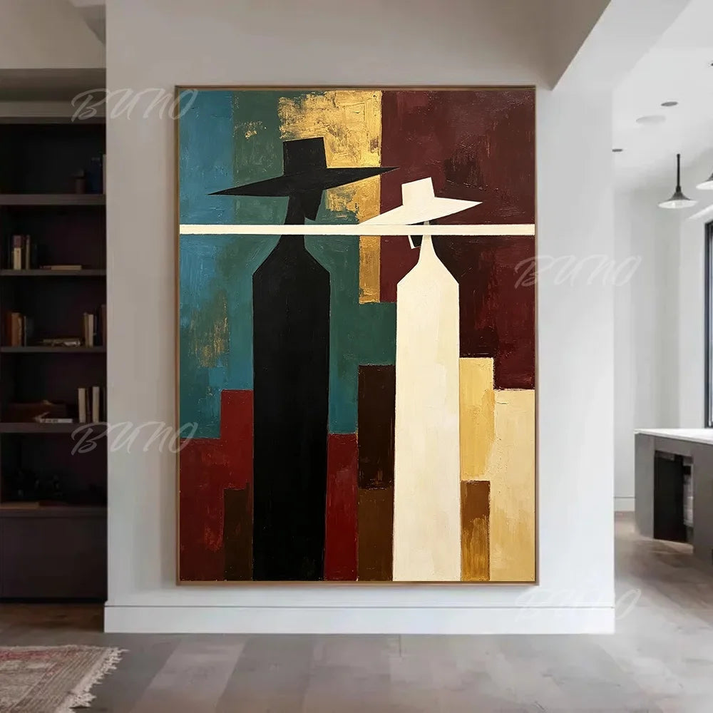 Chic Lady Palette Painting