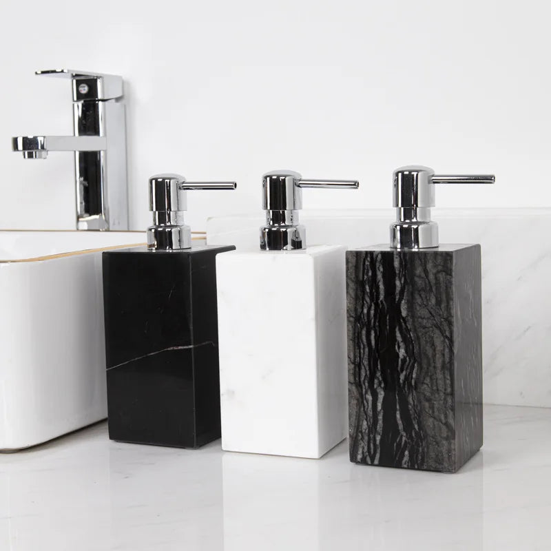 Square Marble Soap Dispenser