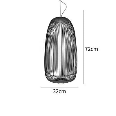 Bird Cage Mesh Pendant