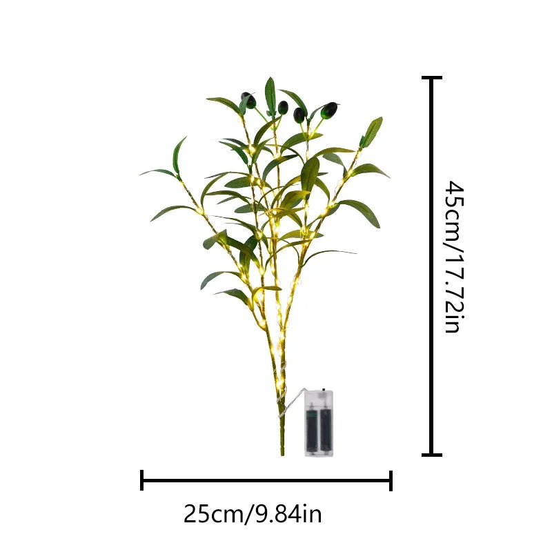 LED Olive Branch Light
