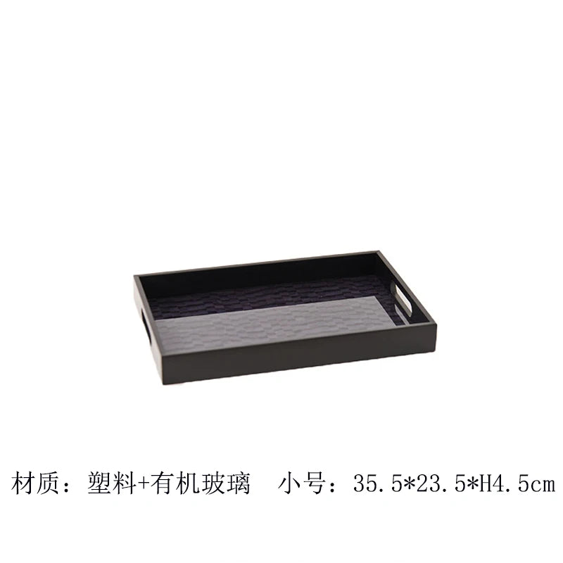 Gilded Branch Tray