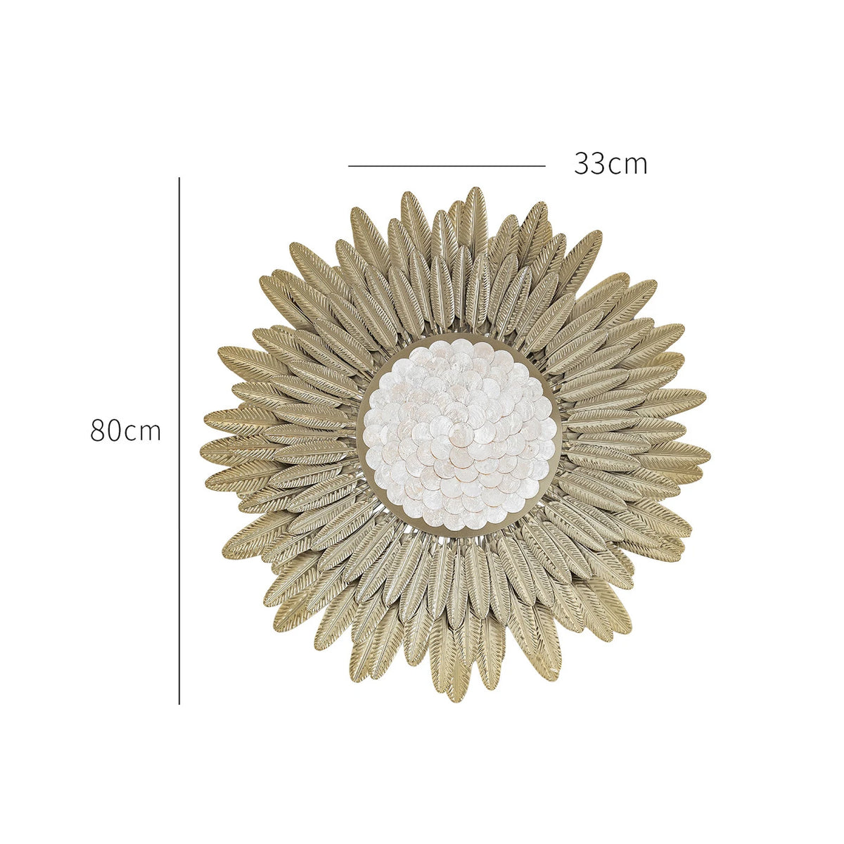 Pearl Inlay Wall Medallion