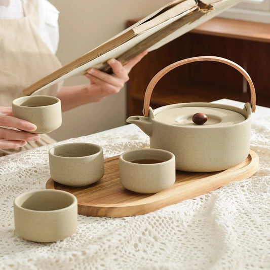 Retro Ceramic Tea Sets Cold