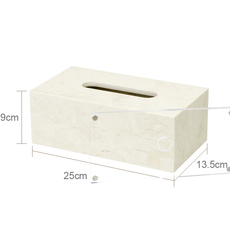Emperador Light Marble Bath Set