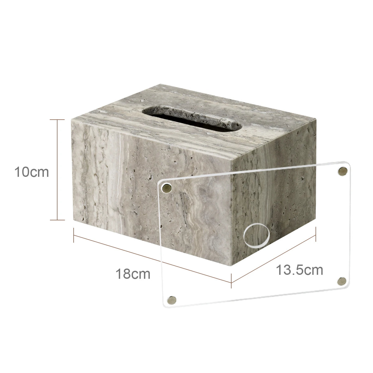 Grigio Travertino Bathroom Accessories Sets