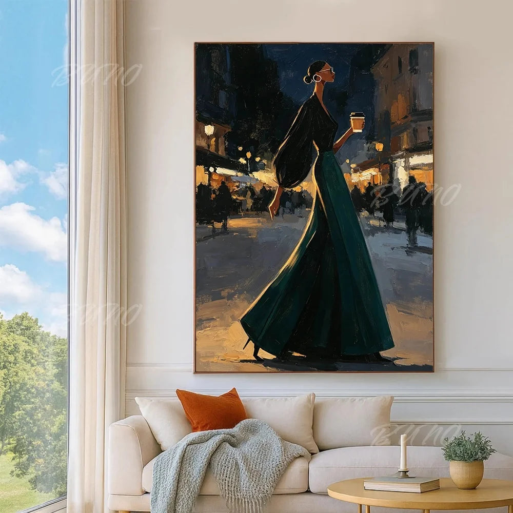 Modern Woman Canvas Art