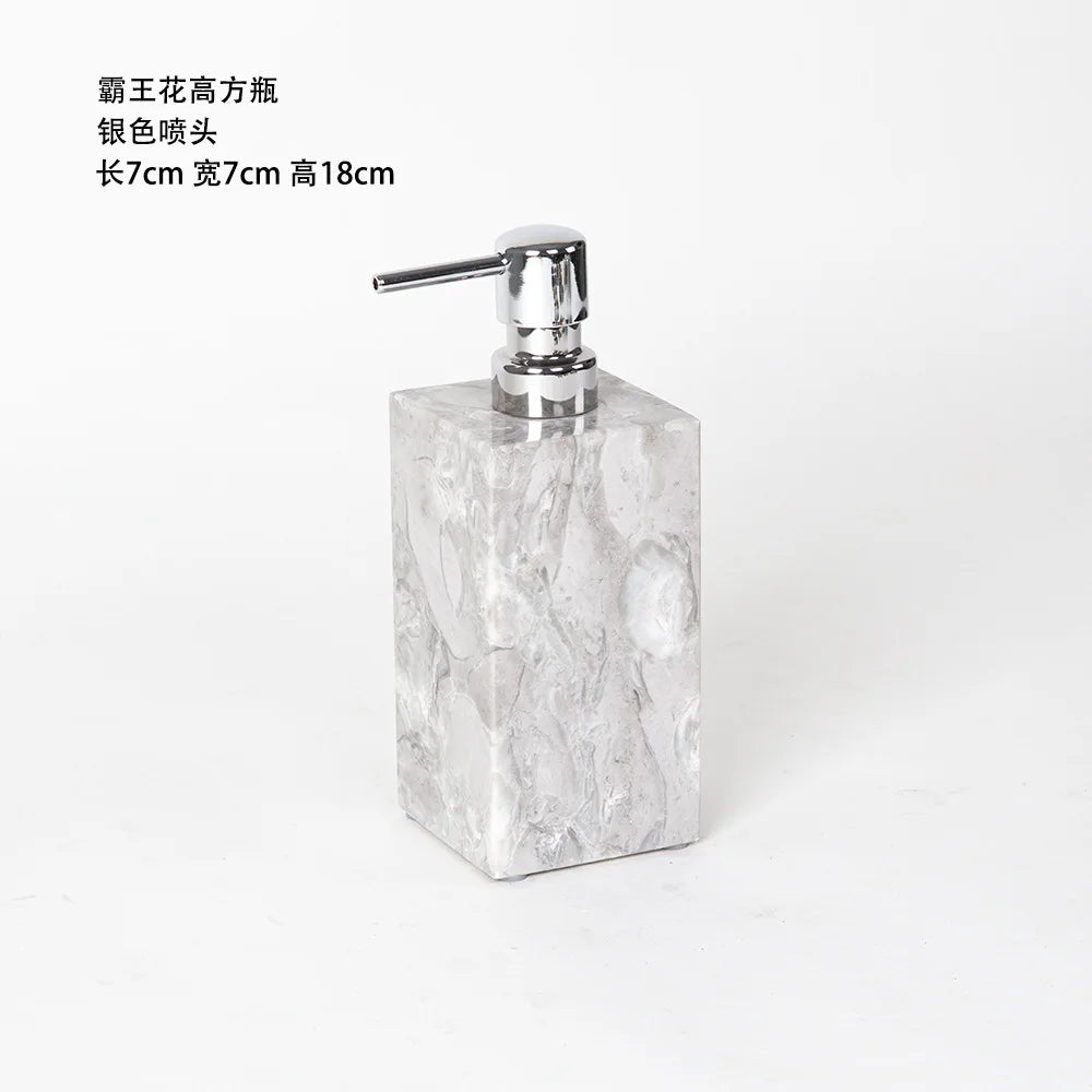 Pitaya Flower Marble Vanity Set