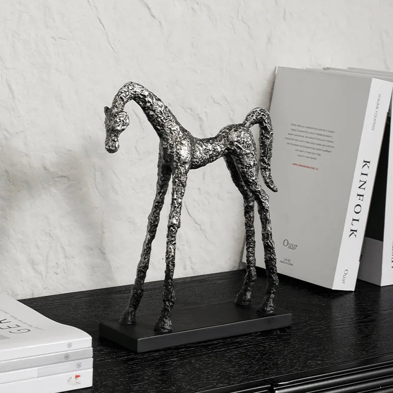 Horse Ornaments Resin Sculpture Artworks