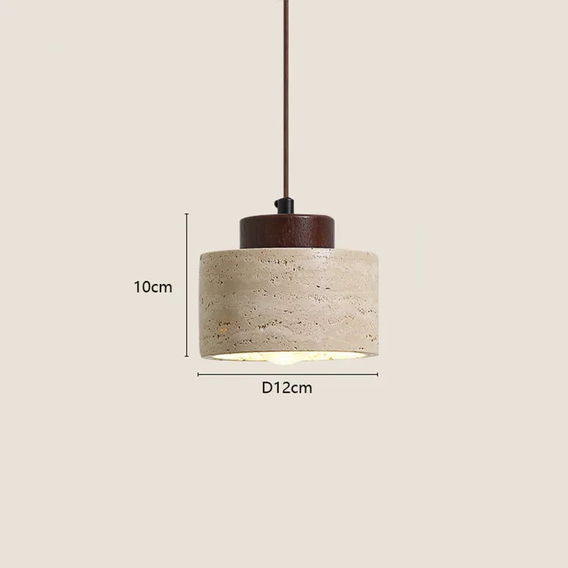 Yellow Cave Stone Pendant Lamp