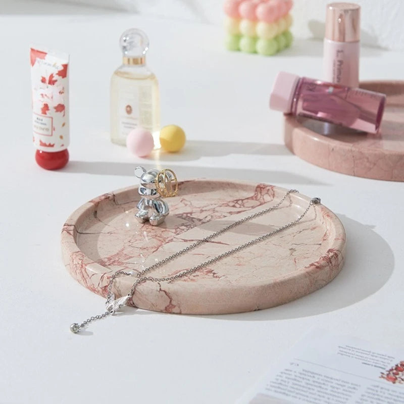 Pink Marble Aroma Tray