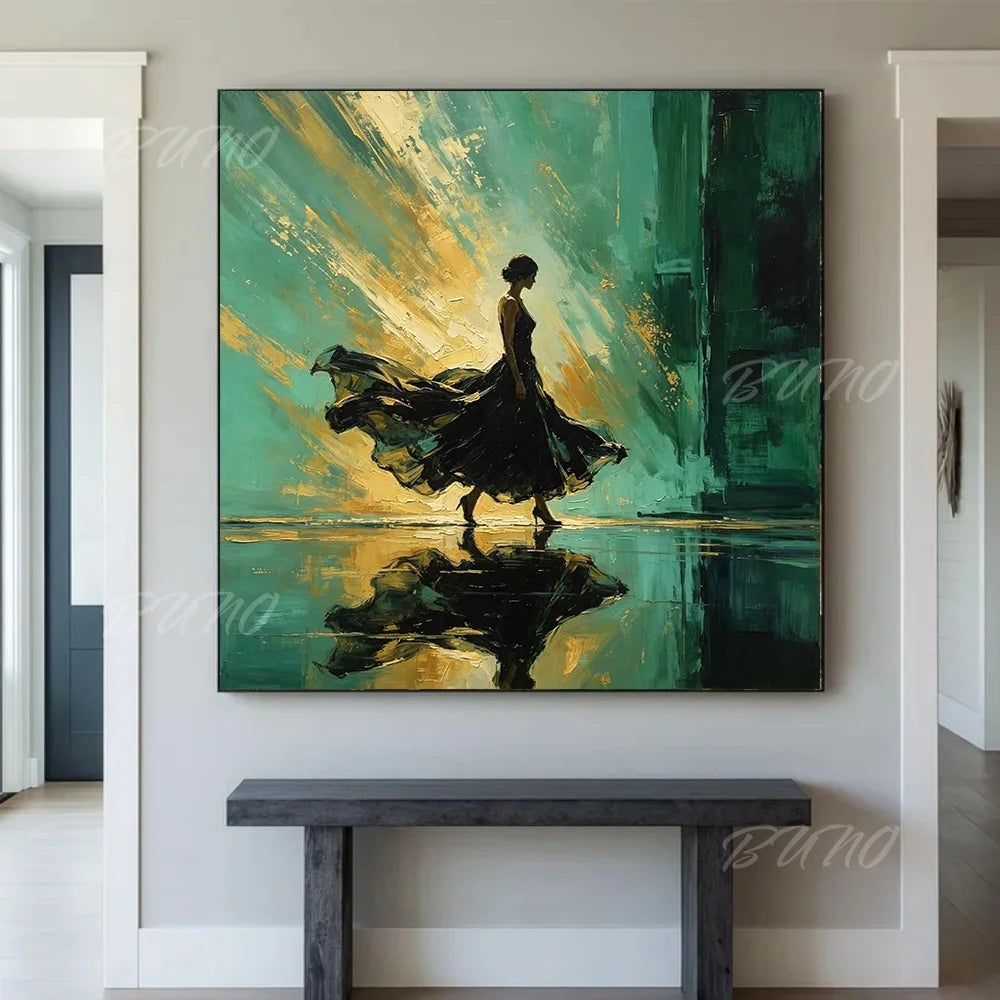 Lady Dancer Palette Art