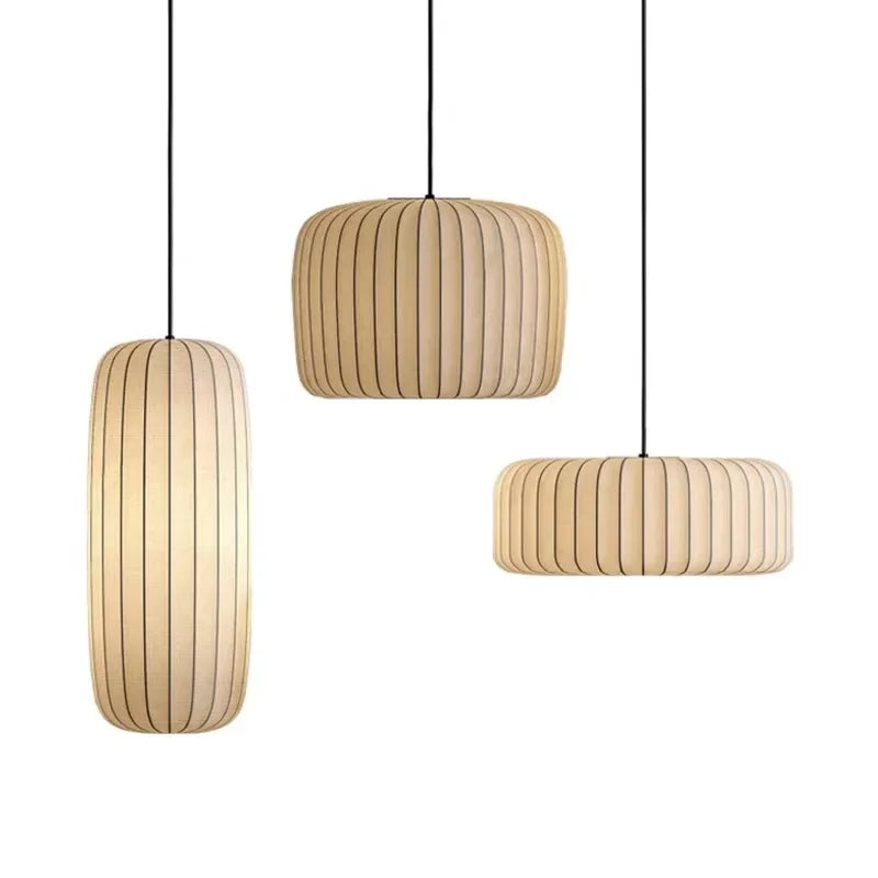Wabi-Sabi Fabric Chandelier