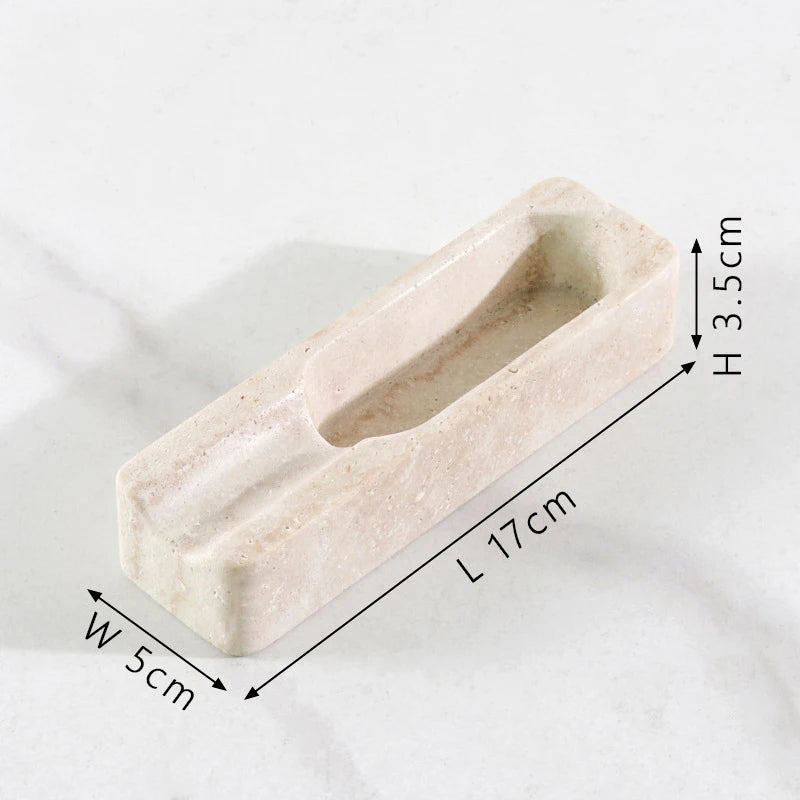 Natural Marble Cigar Ashtray