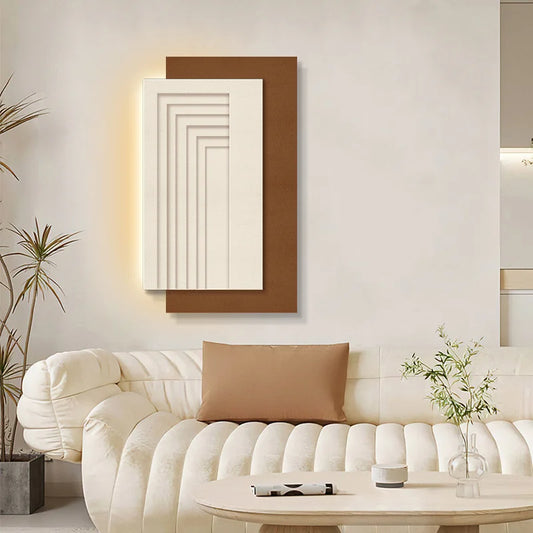 Abstract Porch Mural Light